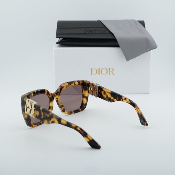 Dior MISSDIOR S2I 26D0 Square Sunglasses - Havana/Brown main image 6